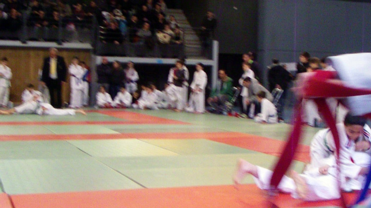 Championnat 77 minime Ewan Goudey 1er combat