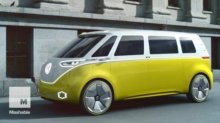 Hippies can go electric with this groovy Microbus from Volkswagen