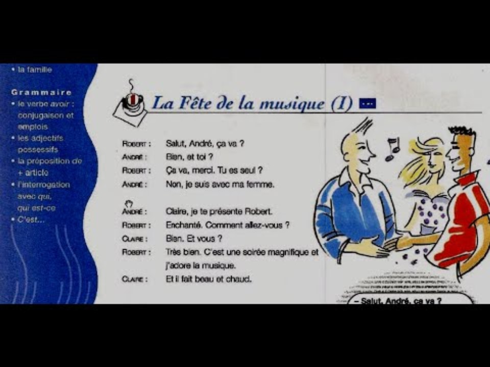 Café Crème - Unité 3 - La Fête de la musique - Leçon 17 - Apprendre le francais
