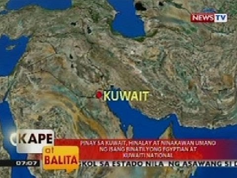 KB: Pinay sa Kuwait, hinalay at ninakawan umano ng isang binatilyong Egyptian at Kuwaiti national