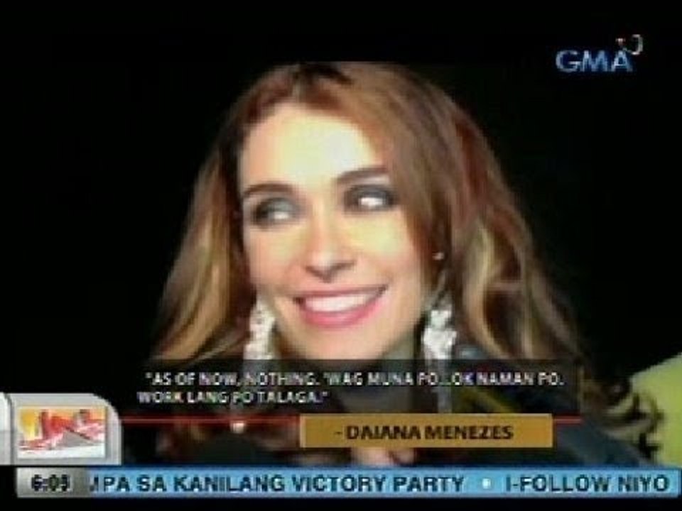UB: Daiana Menezes, ayaw magsalita kaugnay sa kondisyon ni dating Rep. Benaldo