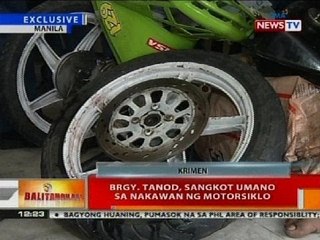 Tatlong lalaki arestado matapos maaktuhang nagbabaklas ng mga piyesa ng mga nakaw umanong motor