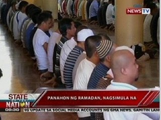 SONA: Panahon ng Ramadan, nagsimula na