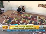 Unang Hirit: World record attempt sa pagbuo ng pinamalaking puzzle sa mundo
