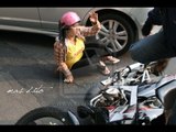 brutal motorcycle crash compilation(accident de moto) part 1