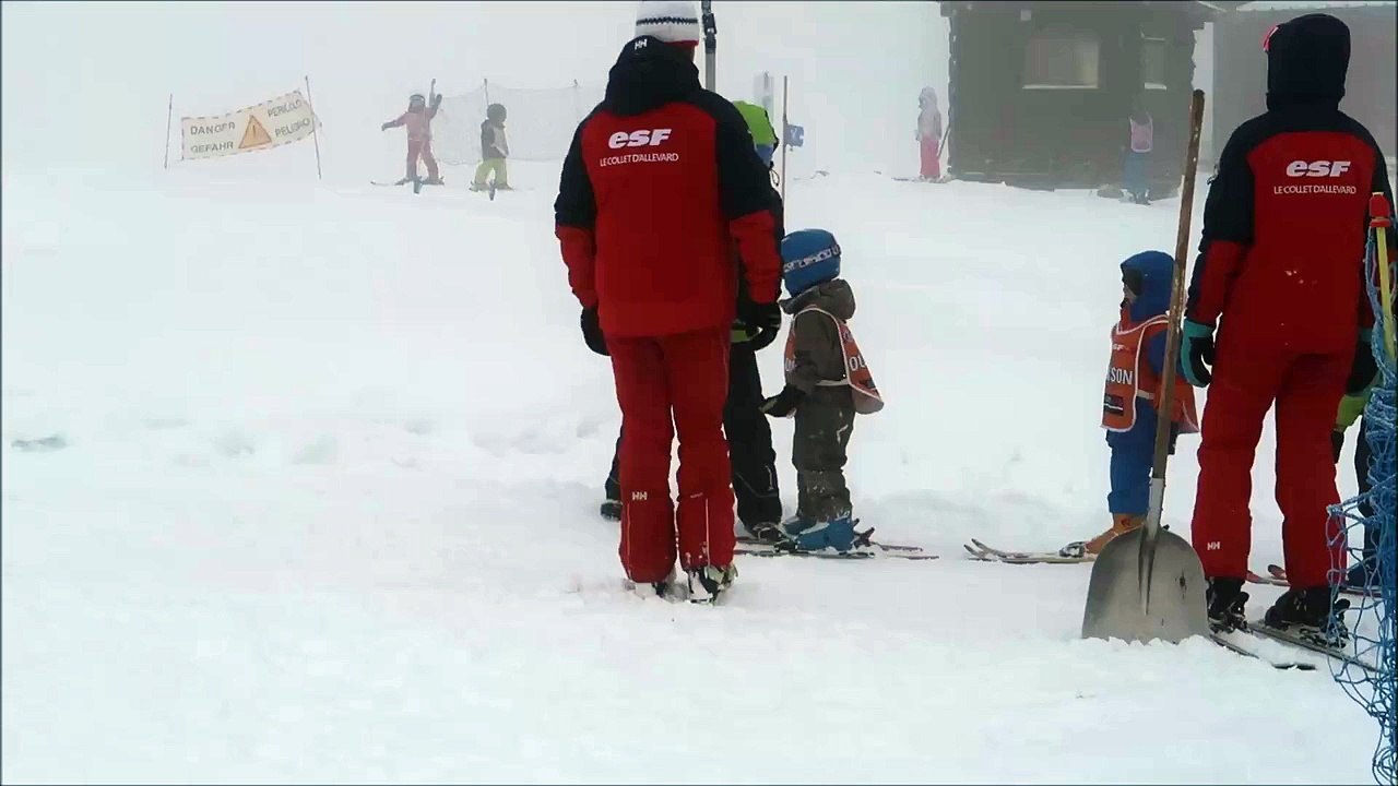 1ère Leçon de ski 2017