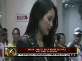 Sarah Lahbati, nagpiyansa para sa kasong libel; warrant of arrest laban sa kanya, isinantabi