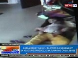 NTG: Kasambahay na huli sa video na nananakit sa alagang sanggol, kinasuhan ng child abuse