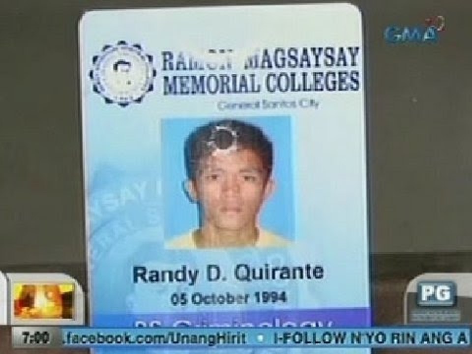 UB: Estudyanteng napagkamalang nagnakaw ng motorsiklo sa GenSan, patay matapos barilin ng pulis