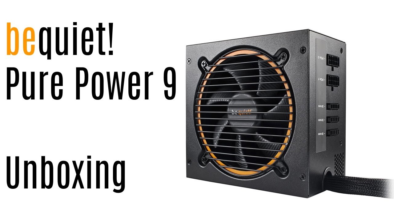 Unboxing: be quiet Pure Power 9 (600 Watt) [DE | 4K]