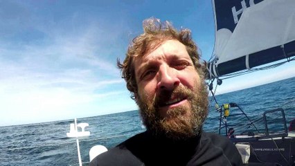 J70 : Ambiance rangement et séchage pour Eric Bellion / Vendée Globe