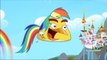 Angry Birds Transform to My Little Pony - MLP and Angry Birds Transform Learning Colors Part 2