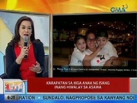 UB: Karapatan sa mga anak ng isang inang hiwalay sa asawa