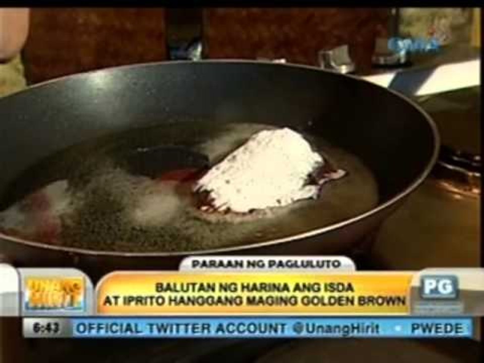 Unang Hirit: Kitchen Hirit: Bistek Tilapia ala Luis Alandy