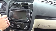VW Jetta MK5 Golf MKV Radio Removal and Replacement 2005 2006 2007 2008 2009 2010