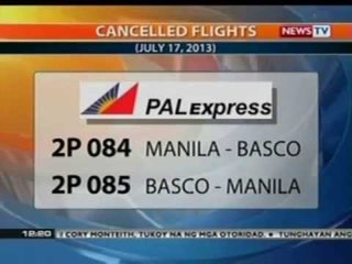 BT: Cancelled Fligts (July 17, 2013)