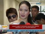 Sarah Lahbati, nagsampa ng reklamong grave coercion vs. GMA Films Pres. Atty. Gozon-Abrogar