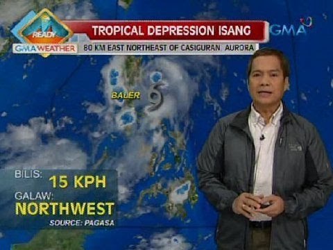Saksi: Bagyong Isang, magla-landfall sa Cagayan-Isabela