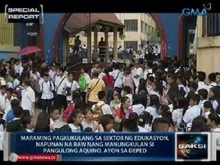 Saksi: 2 mukha: Ilang public school, napag-iiwanan pa rin kahit may pagbabago na sa ibang paaralan