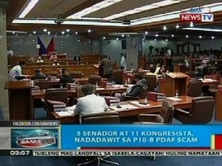 BP: 5 senador at 11 kongresista, nadadawit sa P10-B PDAF scam