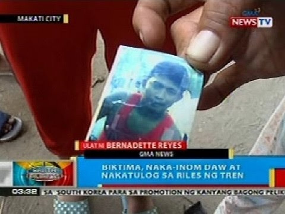 BP: Lalaki sa Makati, patay nang masagasaan ng tren ng PHL Nat'l Railways