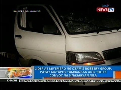 NTG: Lider at miyembro ng Ozamiz robbery group, patay
