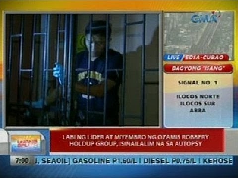 UB: Labi ng lider at miyembro ng Ozamis robbery holdup group, isinailalim na sa autopsy
