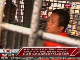 SONA: Pagkamatay ng nahuling lider at miyemrbo ng Ozamiz Group, iniimbestigahan na