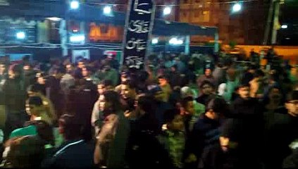 Syed Raza Abbas Zaidi Live Noha Khowani at North Karachi
