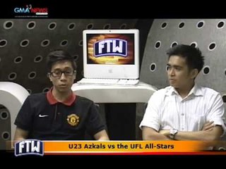FTW: U23 Azkals vs the UFL All Stars