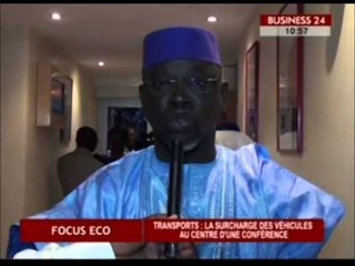 BUSINESS24 Focus Eco /  Transports  : La surcharge des véhicules au centre d'une conference