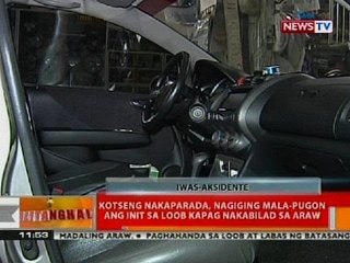 BT: Kotseng nakaparada, nagiging mala-pugon ang init sa loob kapag nakabilad sa araw