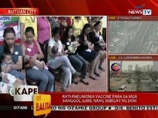 KB: Anti-Pneumonia vaccine para sa mga sanggol, libre nang ibibigay ng DOH