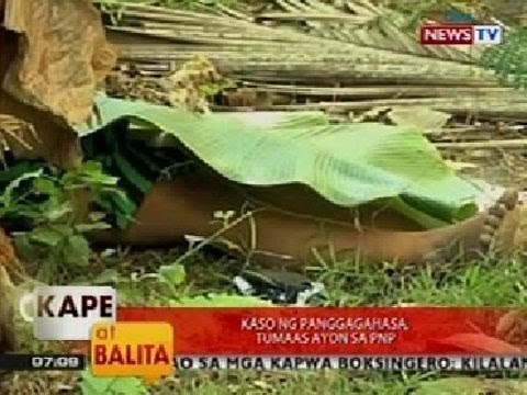 KB: PNP: Kaso ng panggagahasa, tumaas