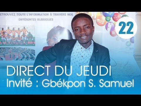 Direct du Jeudi / Invité : Gbékpon Sévi Samuel, meilleur inventeur jeune
