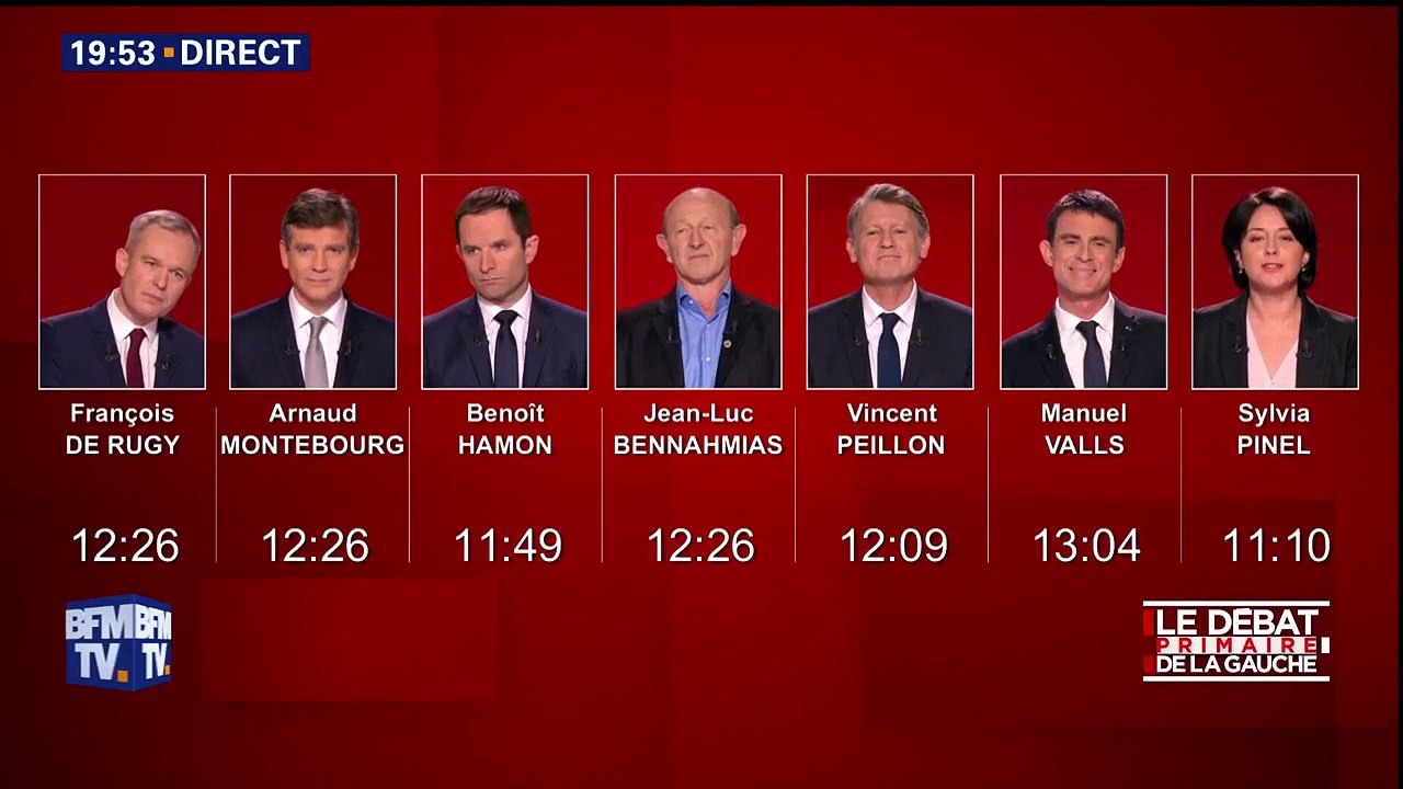 Primaire de la gauche : sourires aux lèvres, le...