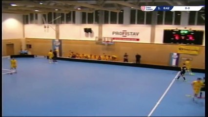 le plafond de la salle s'effondre en plein match ! Aucun blessé Ce match de Floorball en République tchèque aurait pu to