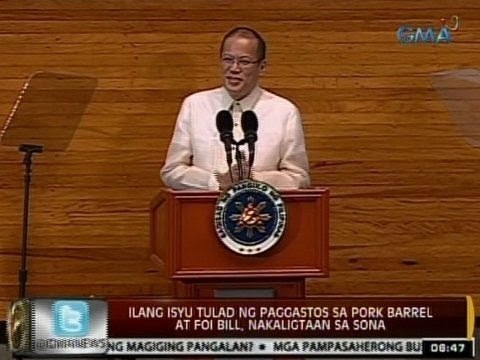 24Oras: Ilang isyu tulad ng paggastos sa pork barrel at FOI Bill, nakaligtaan sa SONA
