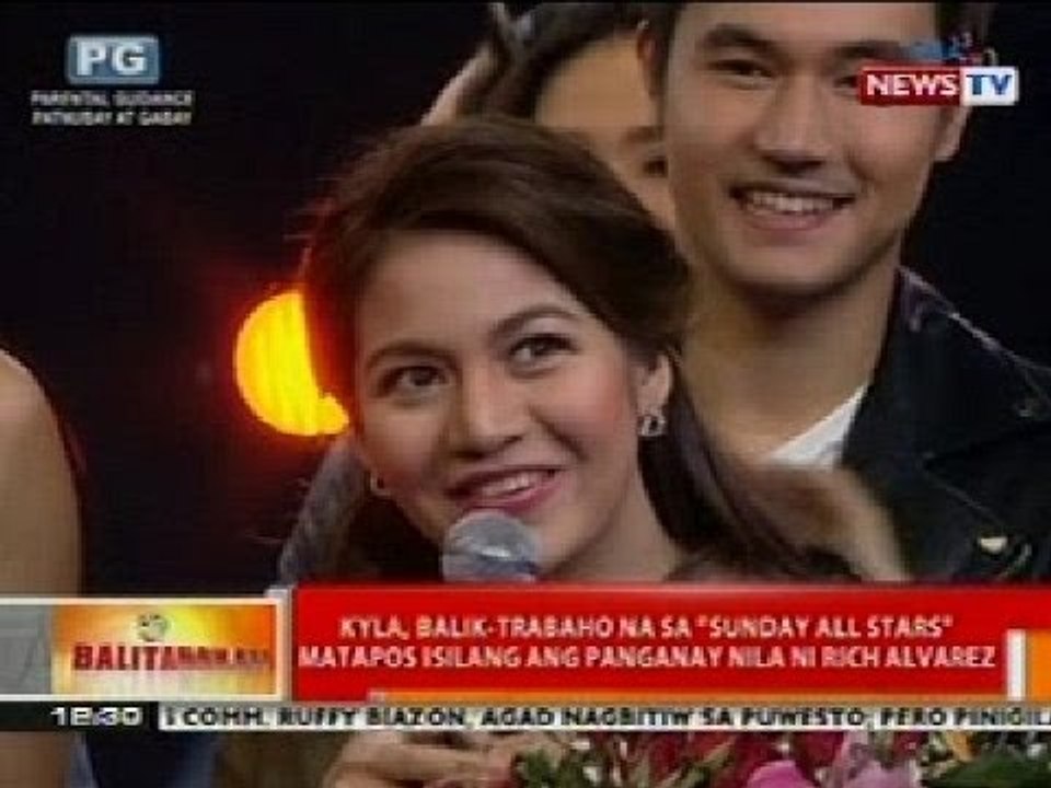 BT: Kyla, balik-trabaho na sa 'Sunday All Stars' matapos isilang ang panganay na anak