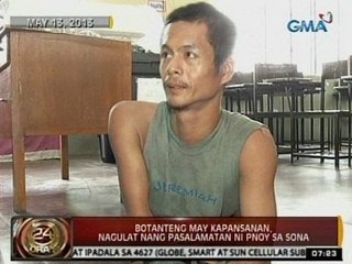 24Oras: Exclusive: Botanteng may kapansanan, nagulat nang pasalamatan ni PNoy sa SONA