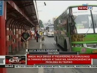 QRT: MMDA: Mga driver at pasaherong di sumusunog sa batas trapiko, dagdag problema