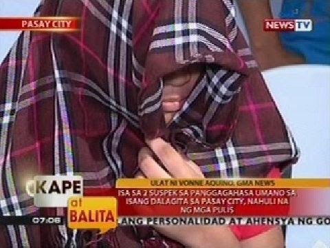 KB: Isa sa 2 suspek sa panggagahasa umano sa isang dalagita sa Pasay City, nahuli na ng mga pulis