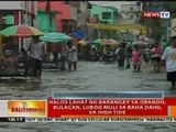 BT: Halos lahat ng barangay sa Obando, Bulacan, lubog mula sa baha dahil sa high tide