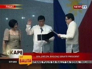 KB: Sen. Drilon, bagong senate president