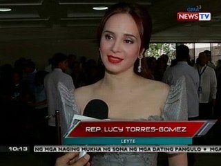 SONA: Mga gown na gawang Pinoy, inirampa ng mga pulitiko at iba pang dumalo sa SONA 2013
