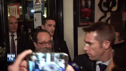 Hollande au théâtre lors du débat : "Je l’avais promis à Michel Drucker"