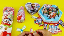 Kinder Surprise Egg Opening Candy Party! Opening Christmas Easter & Valentine Surprise Eggs!