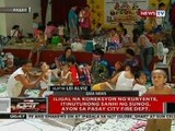 QRT: Mga nasunugan, pansamantalang nanunuluyan sa covered court ng isang eskwelahan