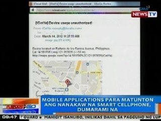 NTG: Mobile applications para matunton ang nanakaw na smart cellphone, dumarami na