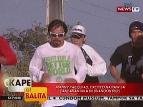 KB: Manny Pacquiao, excited na raw sa bakbakan nila ni Brandon Rios